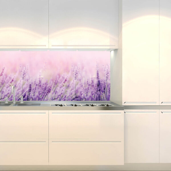Küchenrückwand Folie - Lavendel