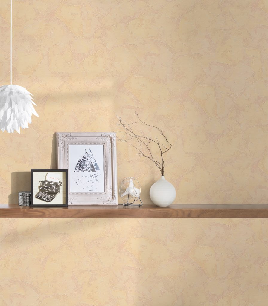 Tapeten Putzoptik Beige Creme Einfarbig Strukturiert Modern