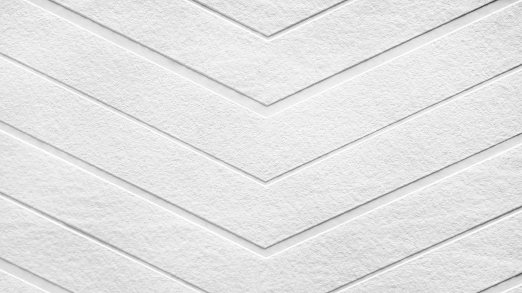 Tapeten Weiss Chevron 3D Struktur Geometrisch Modern