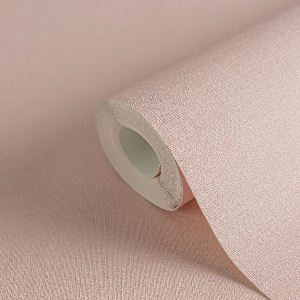Tapeten Uni Rosa Strukturoptik Einfarbig Modern