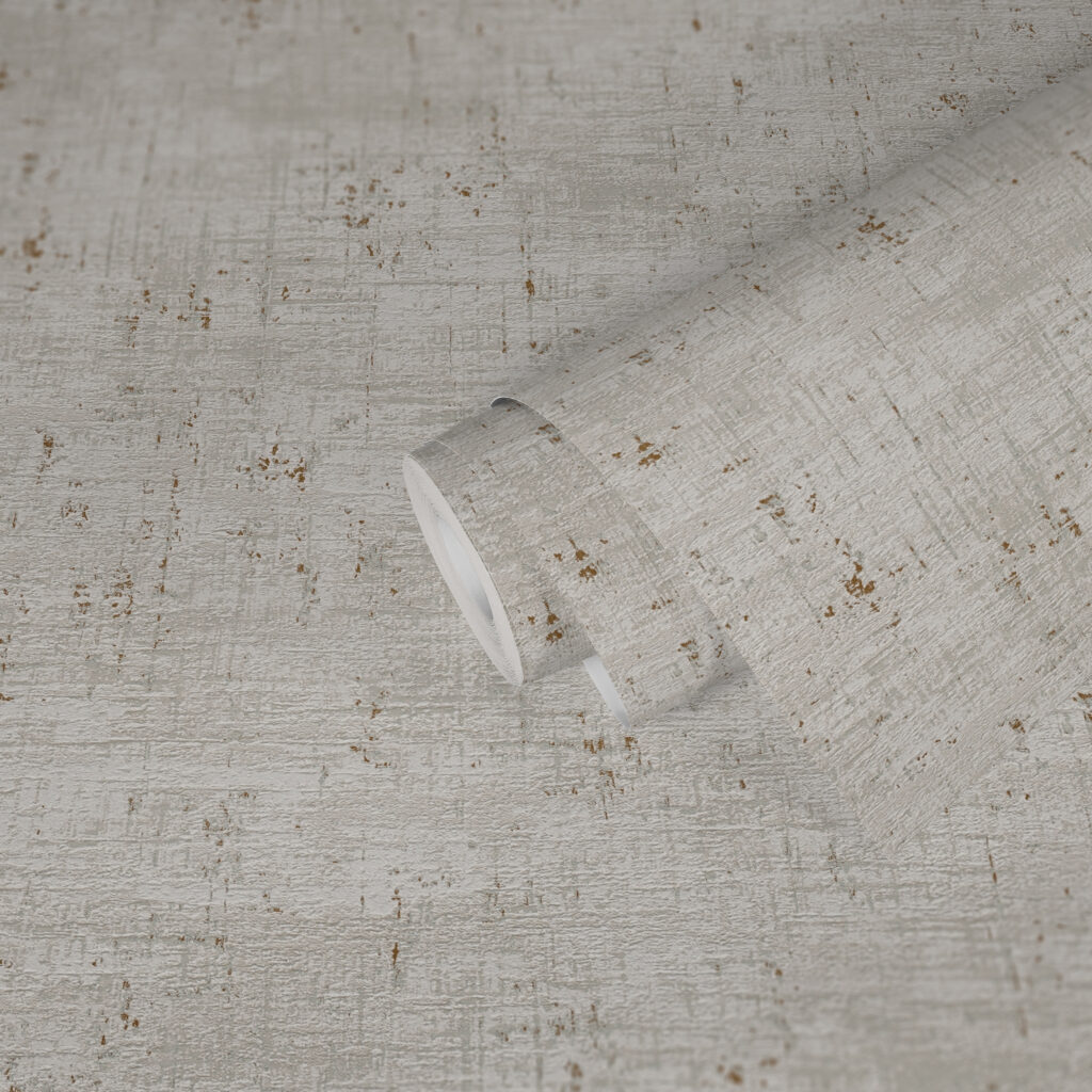Tapeten Vintage Textuur Crème Beige Metallic Glanz Uni
