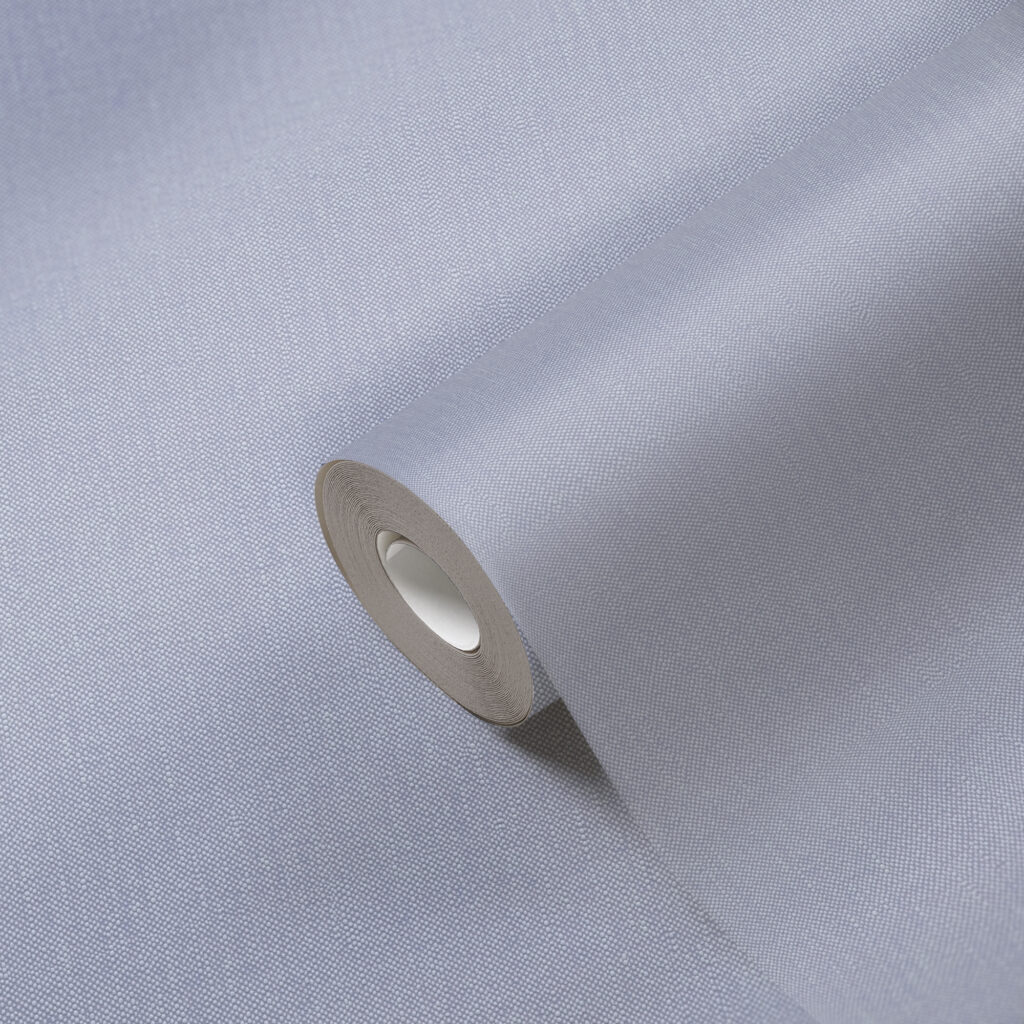 Tapeten Uni Hellblau Grau Textiloptik Struktur Modern