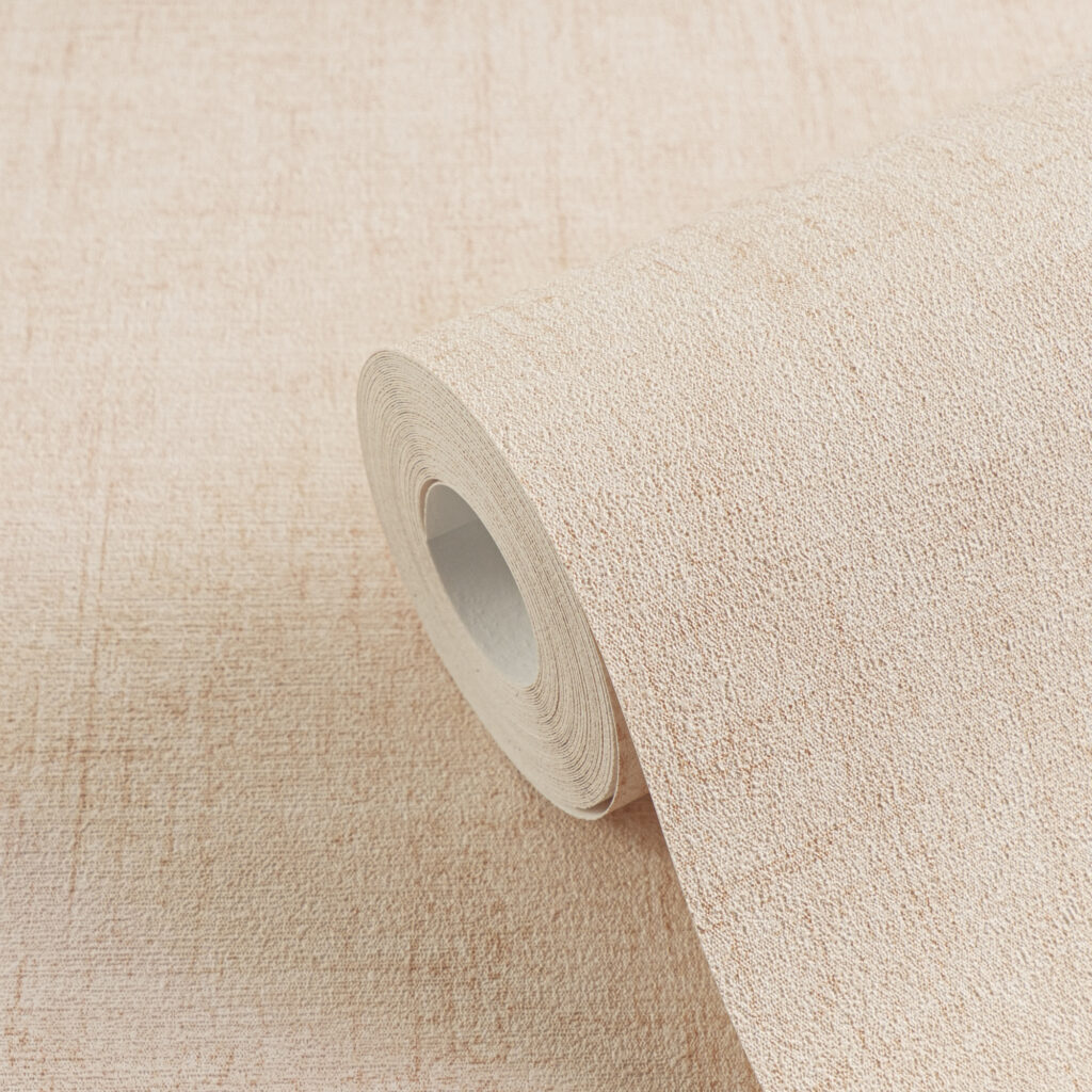 Tapeten Uni Beige Creme Textiloptik Strukturtapete Modern