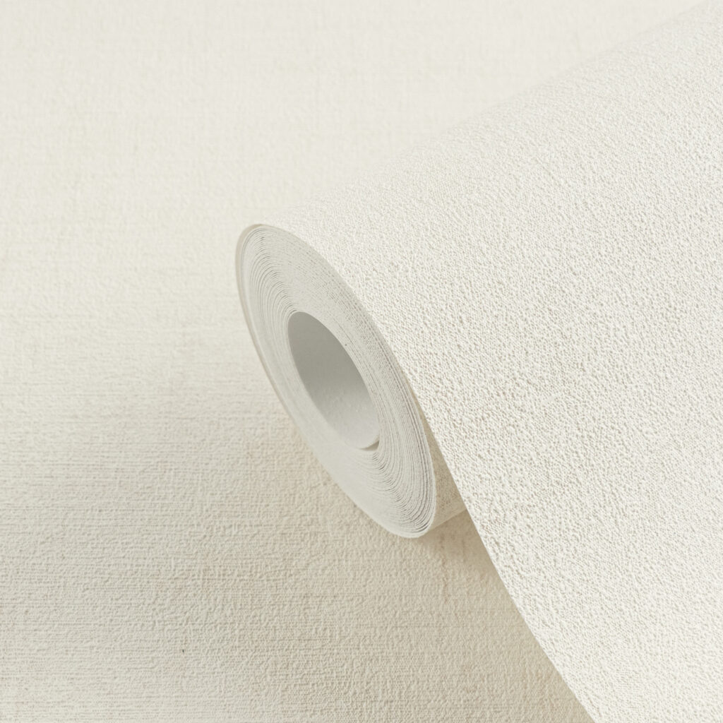 Tapeten Uni Creme Weiss Strukturoptik Einfarbig Modern