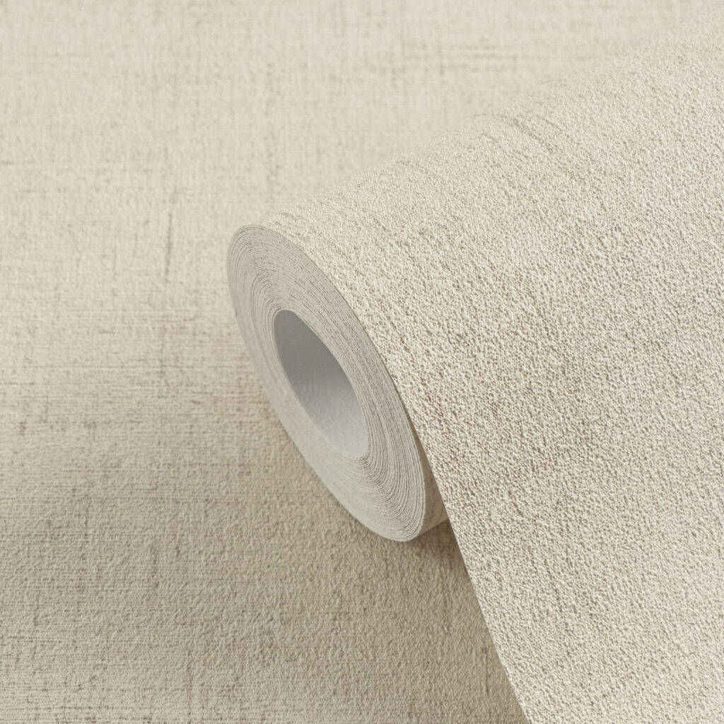 Tapeten Uni Beige Creme Strukturoptik Modern Wohnzimmer