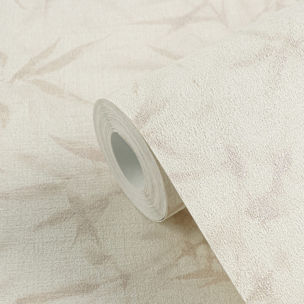 Tapeten Creme Beige Zweige Muster Strukturtapete Modern