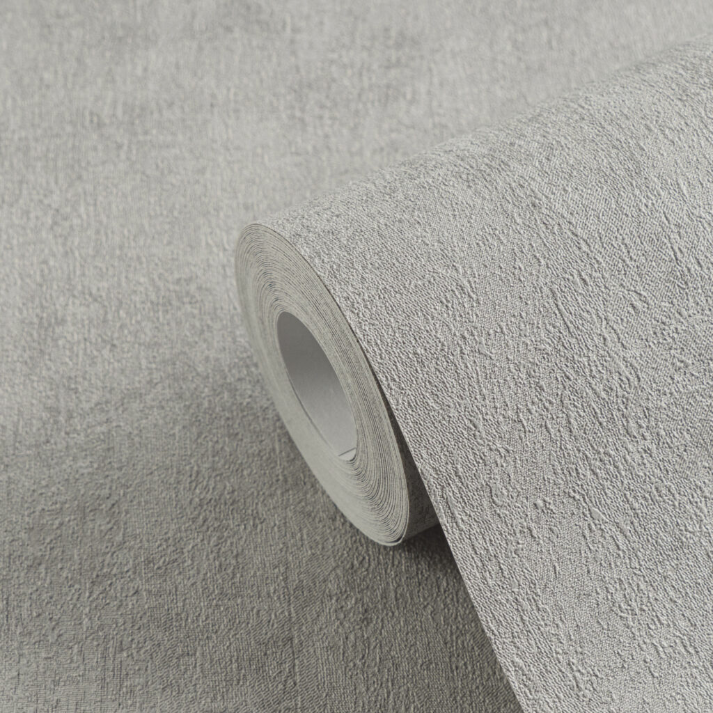 Tapeten Uni Grau Strukturoptik Putzlook Modern Wohnzimmer