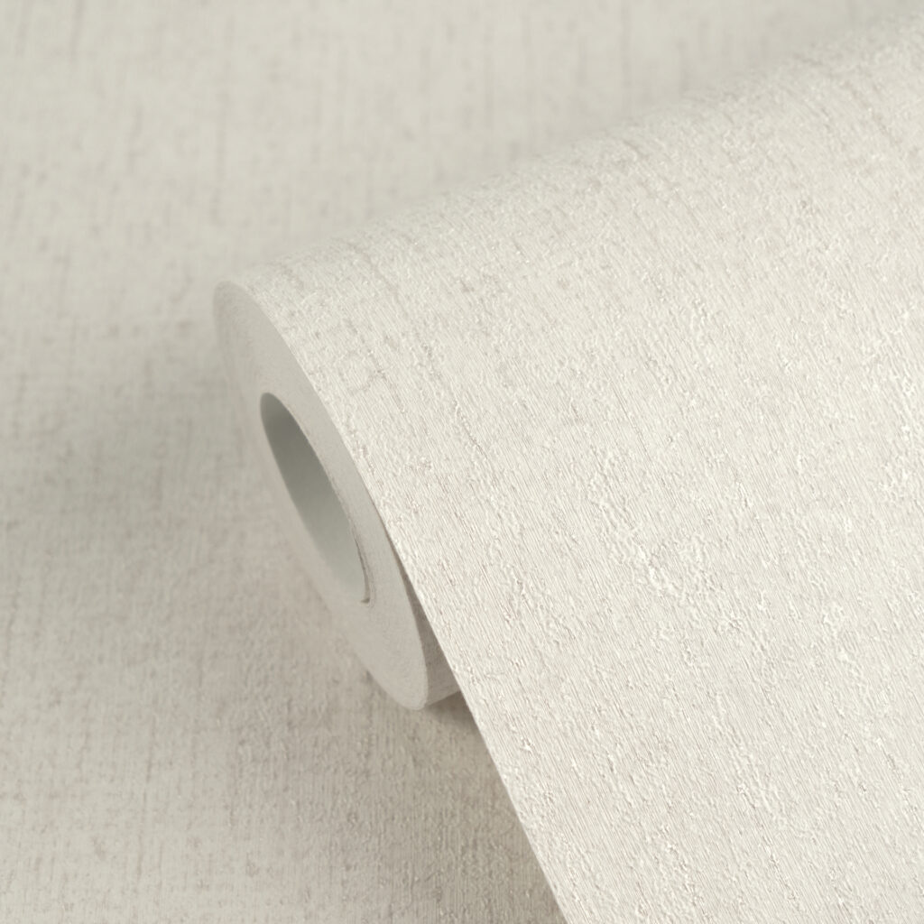 Tapeten Uni Putzoptik Weiss Creme Strukturiert Modern