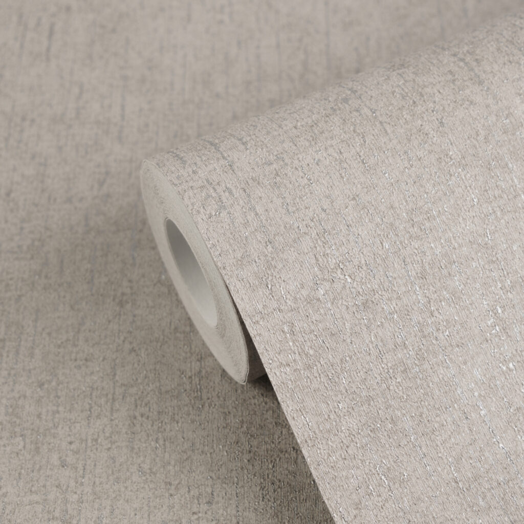 Tapeten Uni Beige Grau Putzoptik Struktur Modern