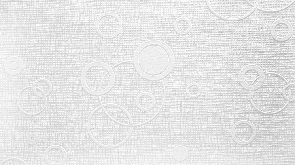 Tapeten Weiss Überstreichbar Kreise Muster Strukturtapete Modern