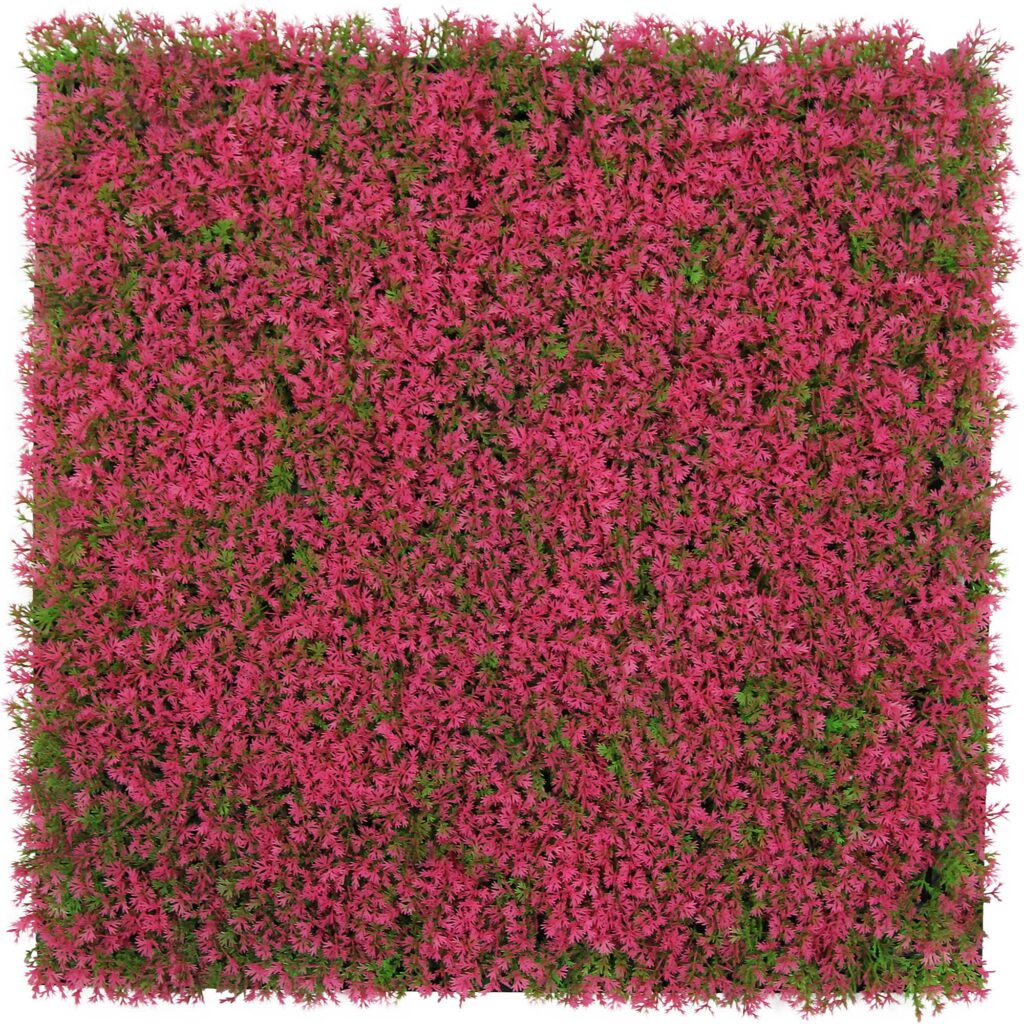 Wandpaneel Pink Design Grass | 52 x 52 cm