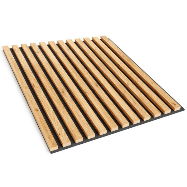 Akustik-wandpaneele 3D 60x60 - Eiche Natur