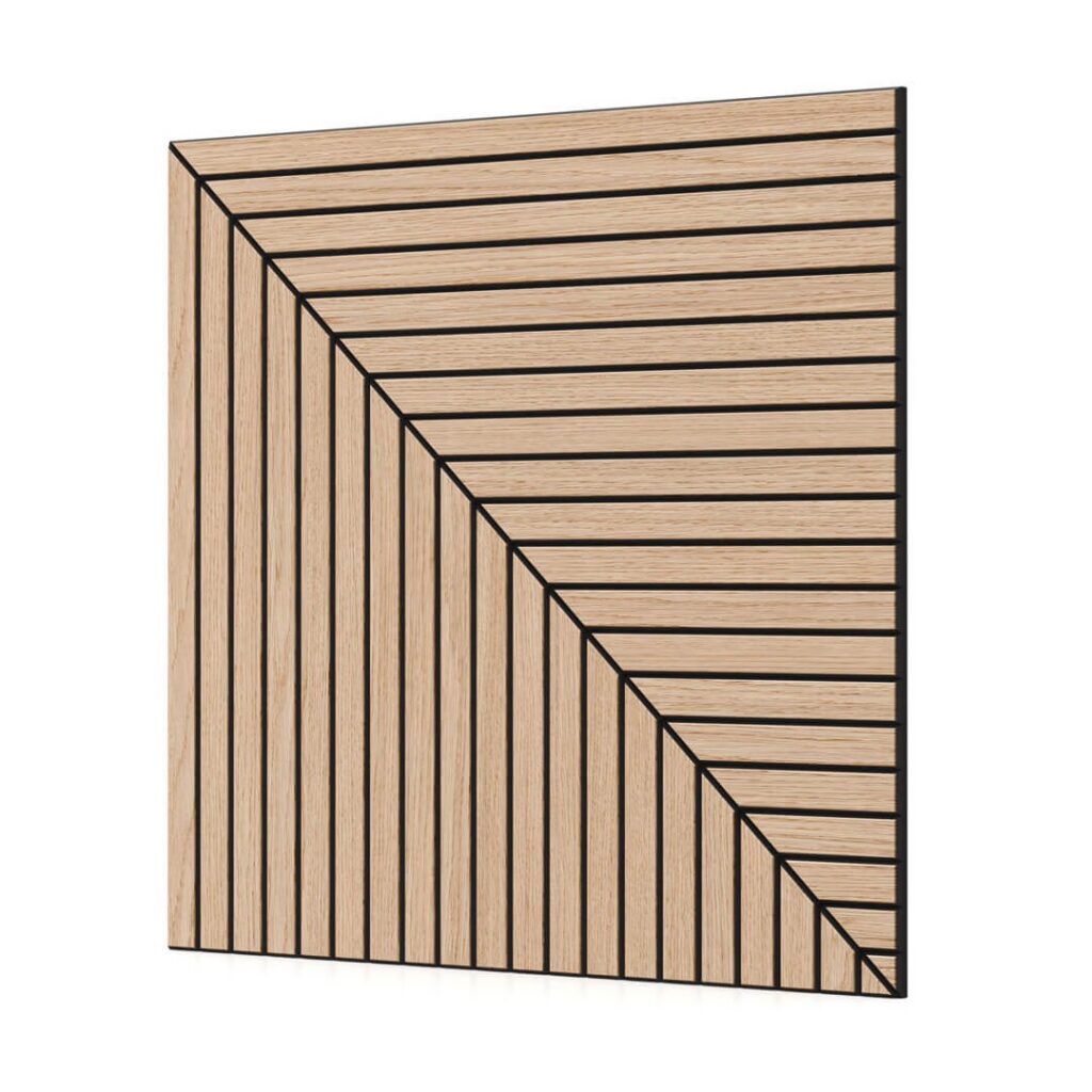 Gefrästes MDF-Paneel RITMO [50x50]