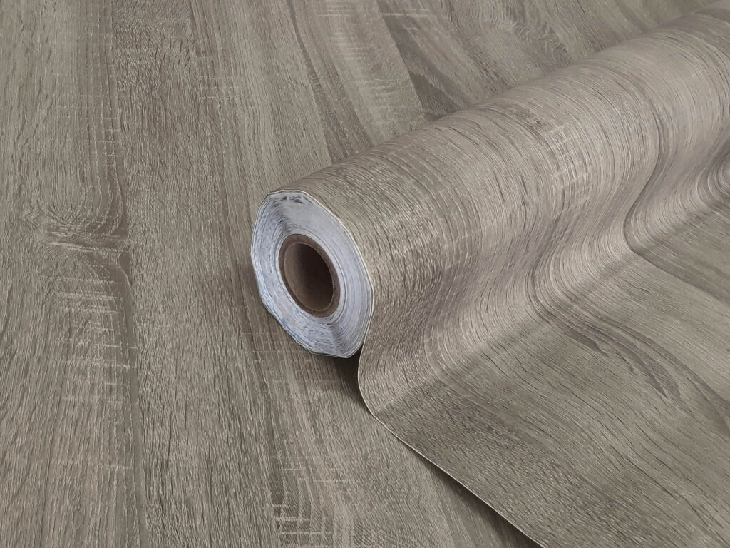 Extra Starke Laminierte Selbstklebende Holzfolie EICHE DAYTON | Rollenbreite 90 cm