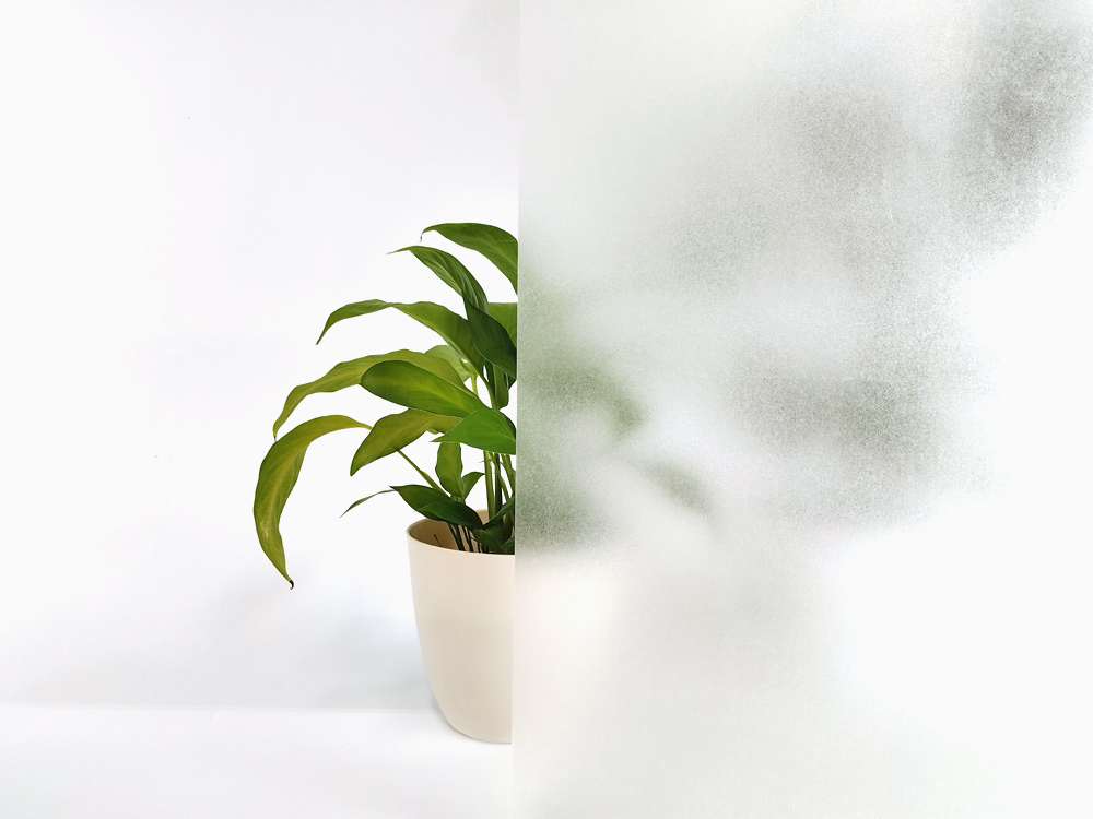 40-002 Selbstklebende transparente Folie DIMEX - GROBER SAND - Breite 40 cm