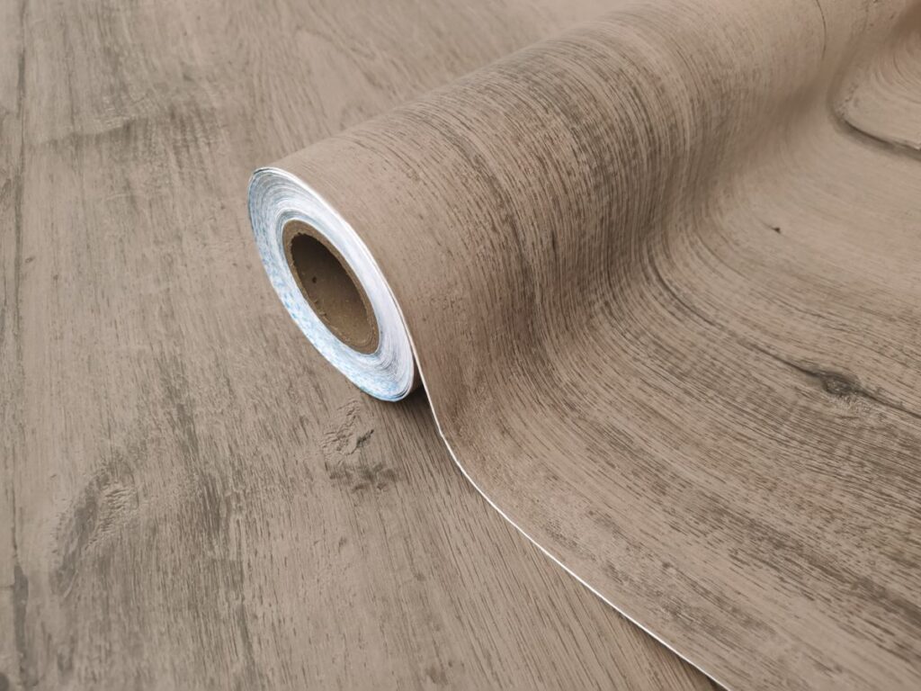 Extra Starke Laminierte Selbstklebende Holzfolie KIRSCHE TORONTO | Rollenbreite 90 cm